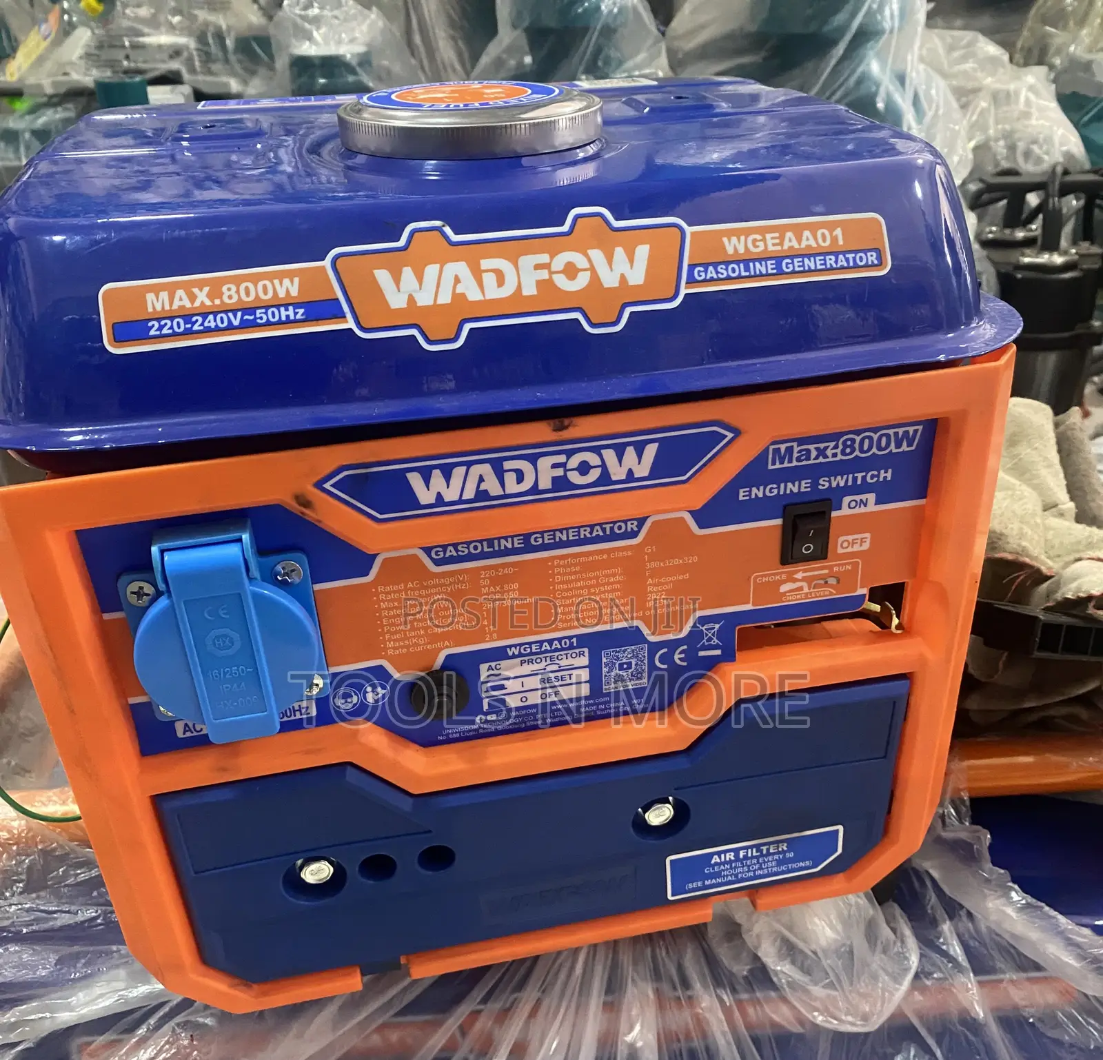 Wadfow Gasoline Generator 800W