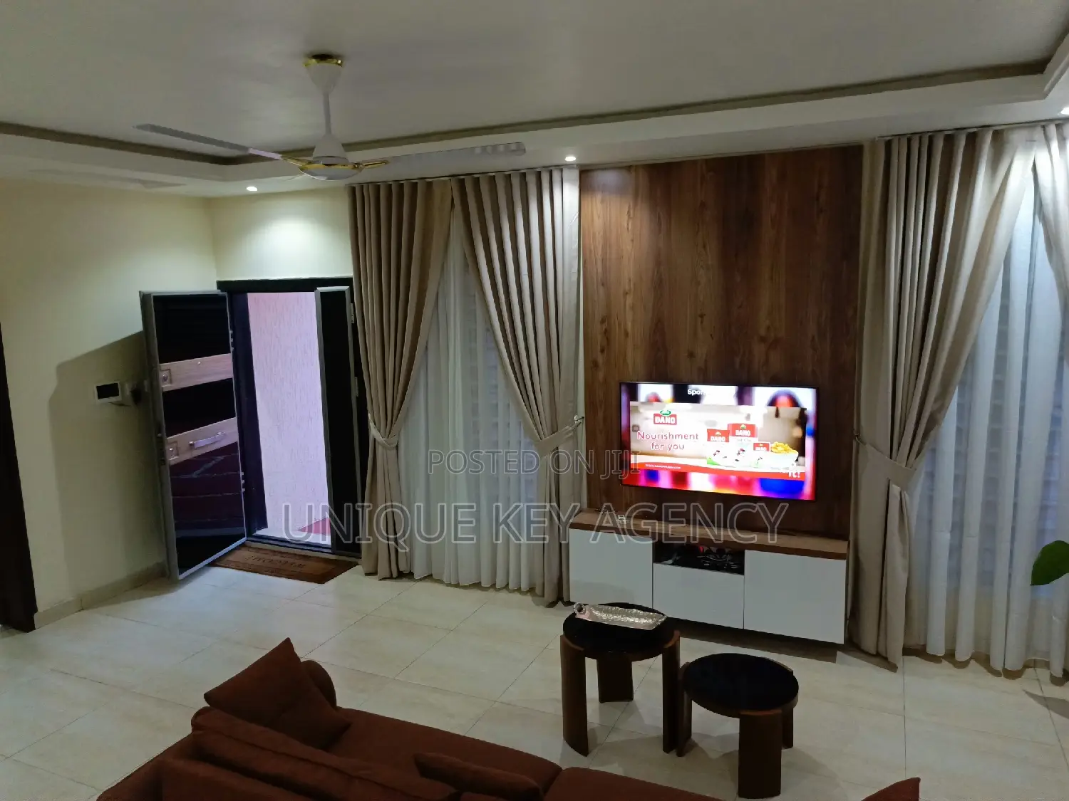 Furnished 3bdrm House in Unique Key Agency, Accra Metropolitan