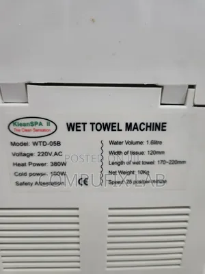 Wet Towel Machine