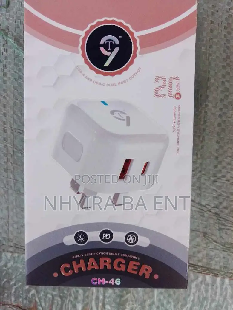 Original Chargers Available Type C, iPhone and Android