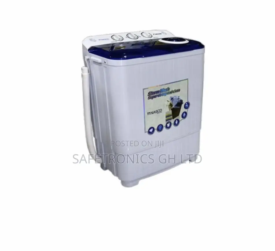 Nasco Toptwin 7kg Semiautomatic Electric Washingmachine