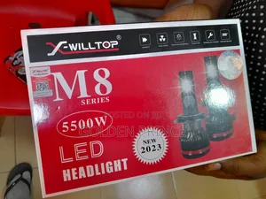 Headlight Rechargeable Bulb 5500W