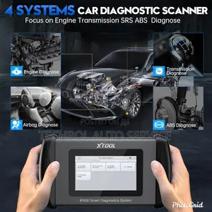 Xtool New Inplux IP508 Code Reader,Eng,Abs,Srs,Transmission