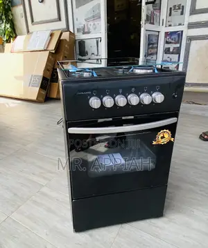 Oven and Grill Volcano 4 Gas Burner(Black).