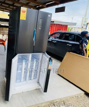 Reliable Nasco Side by Side Electric Fridge(Pf 550bss)Black