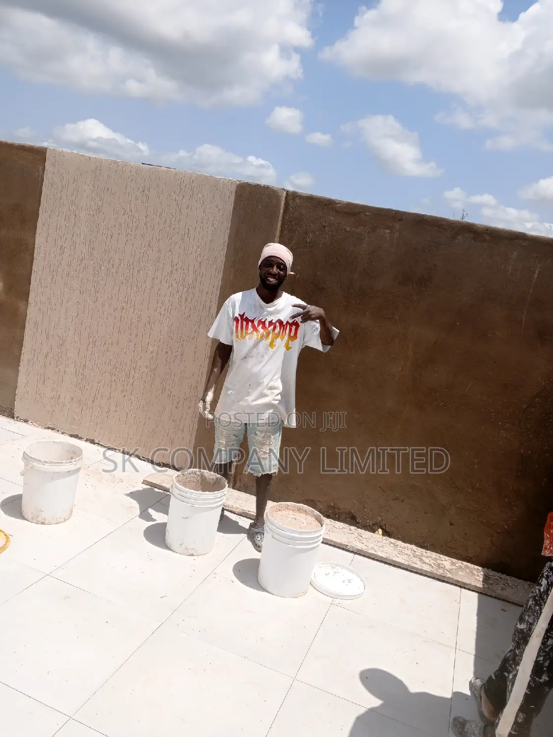 Anti -Damping Waterproof Graffiato Paint