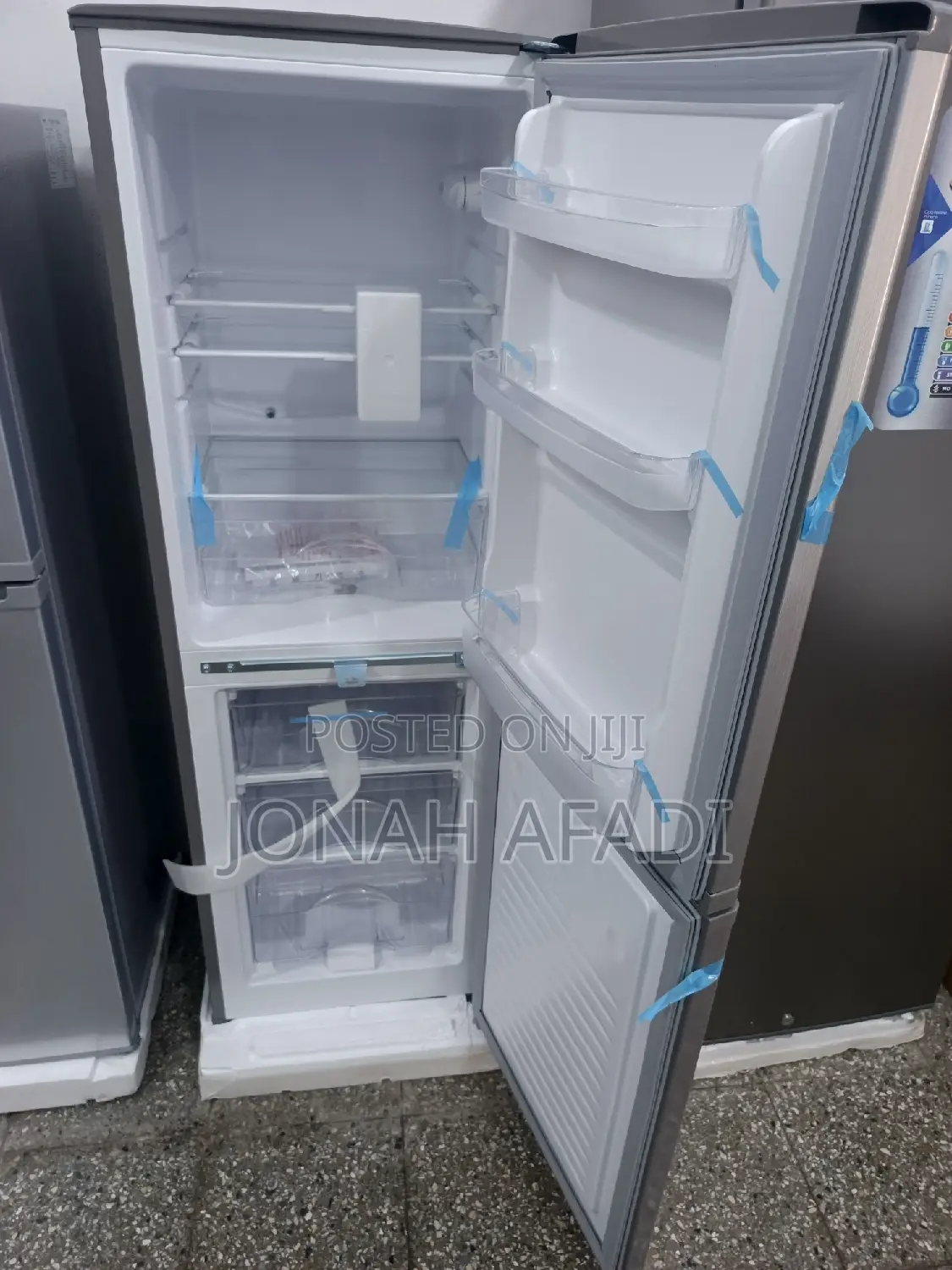 Novo 142l Double Door Bottom Freezer Fridge (Nv-142c)