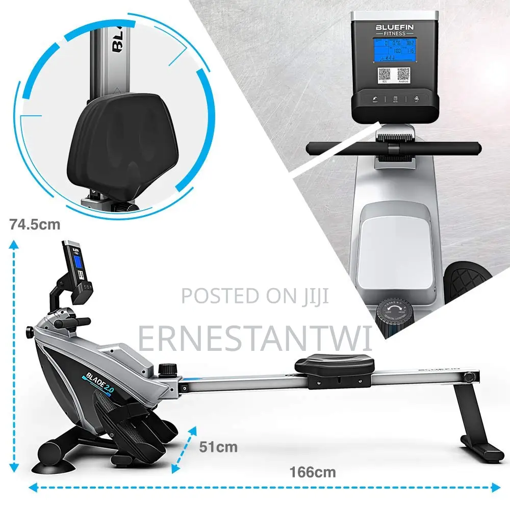 Rowing Machine From Bluefin Fitness, UK