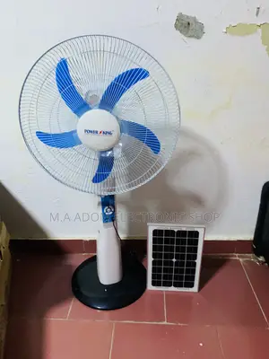 Quality Rechargeable Power King Electric Standing Fan.