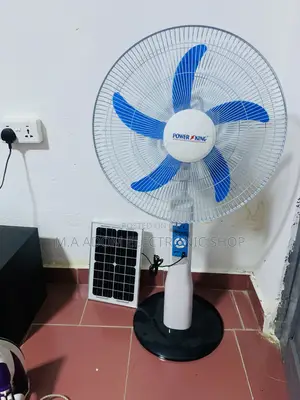 Authentic Power King Rechargeable Electric Standing Fan.
