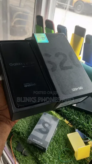 New Samsung Galaxy S20+ 5G 256 GB Black