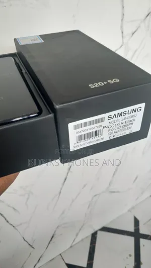 New Samsung Galaxy S20+ 5G 256 GB Black
