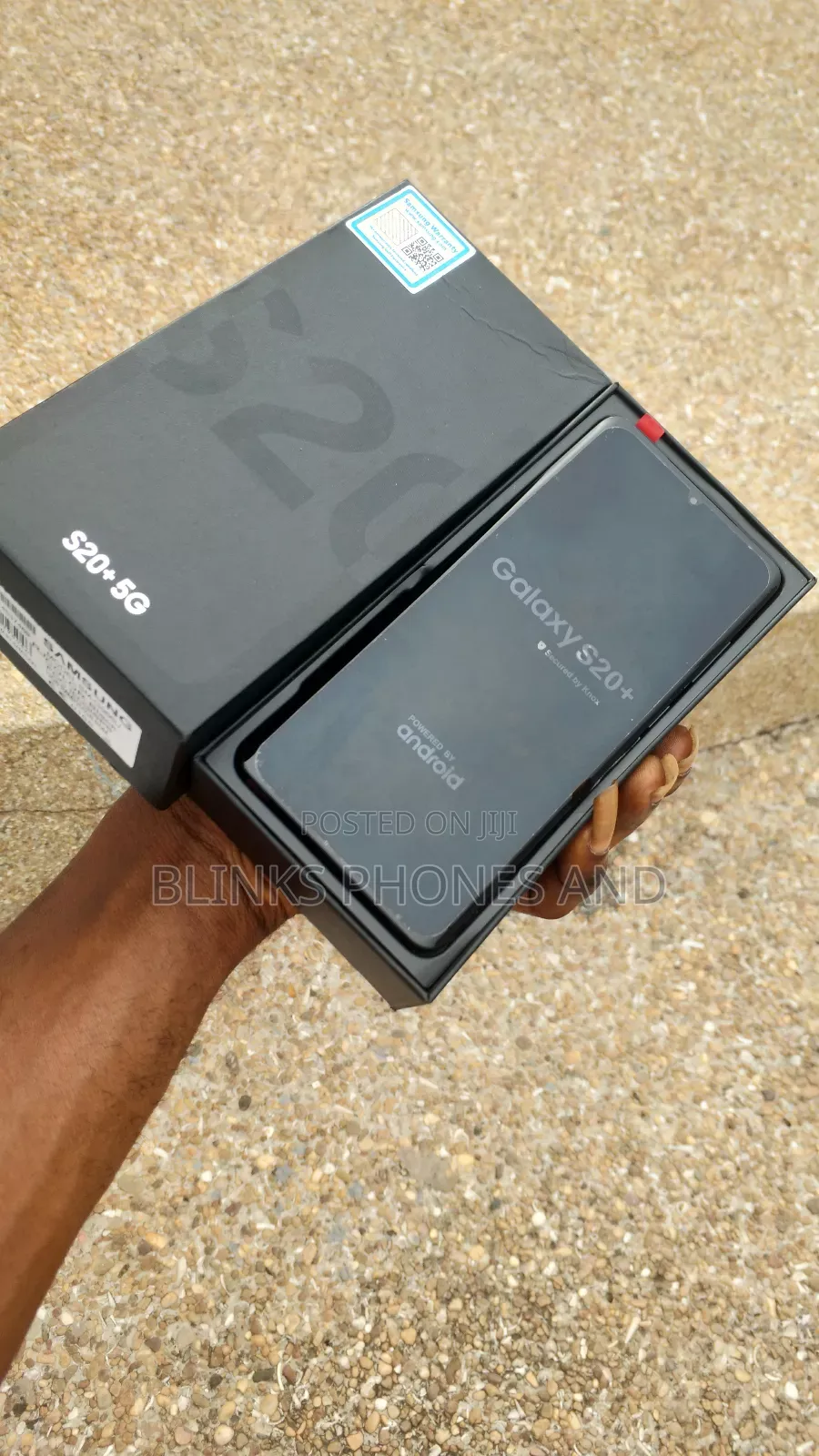 New Samsung Galaxy S20+ 5G 256 GB Black