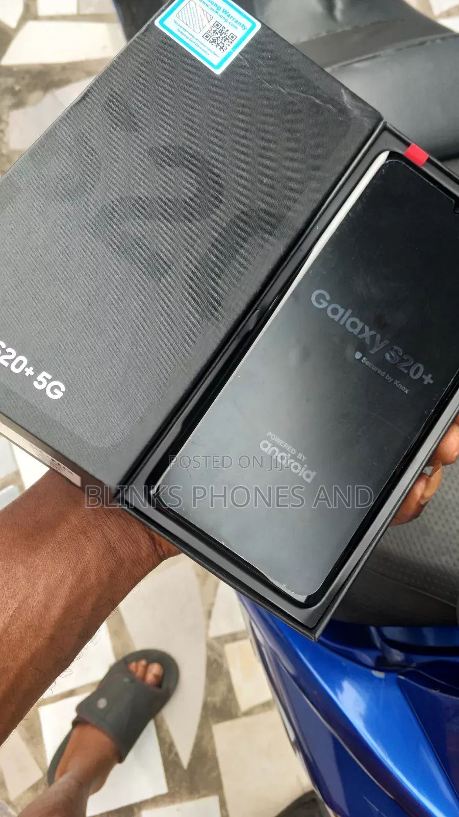 New Samsung Galaxy S20+ 5G 256 GB Black