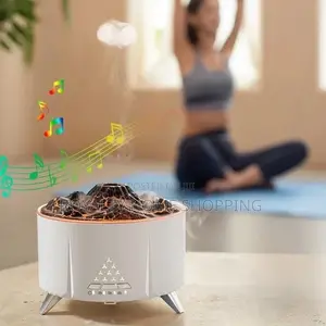 Jellyfish Volcano Bluetooth Flame Humidifier / Diffuser