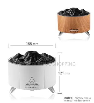 Jellyfish Volcano Bluetooth Flame Humidifier / Diffuser