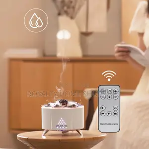 Jellyfish Volcano Bluetooth Flame Humidifier / Diffuser