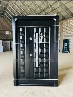 Black Turkish Quality Locks Security Door