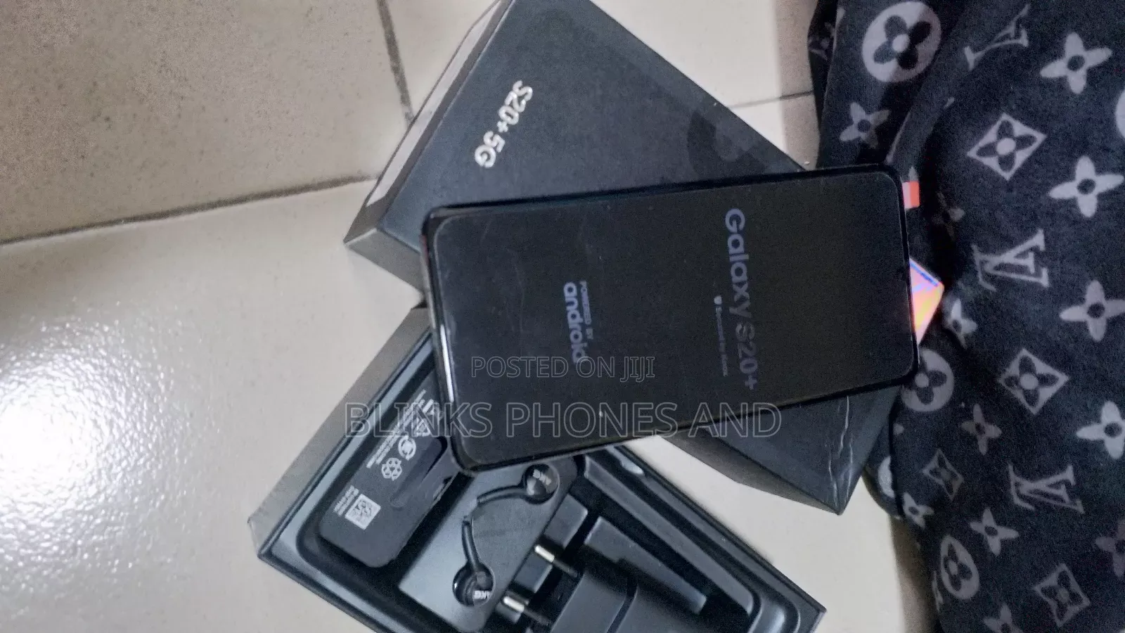 New Samsung Galaxy S20+ 5G 256 GB Black