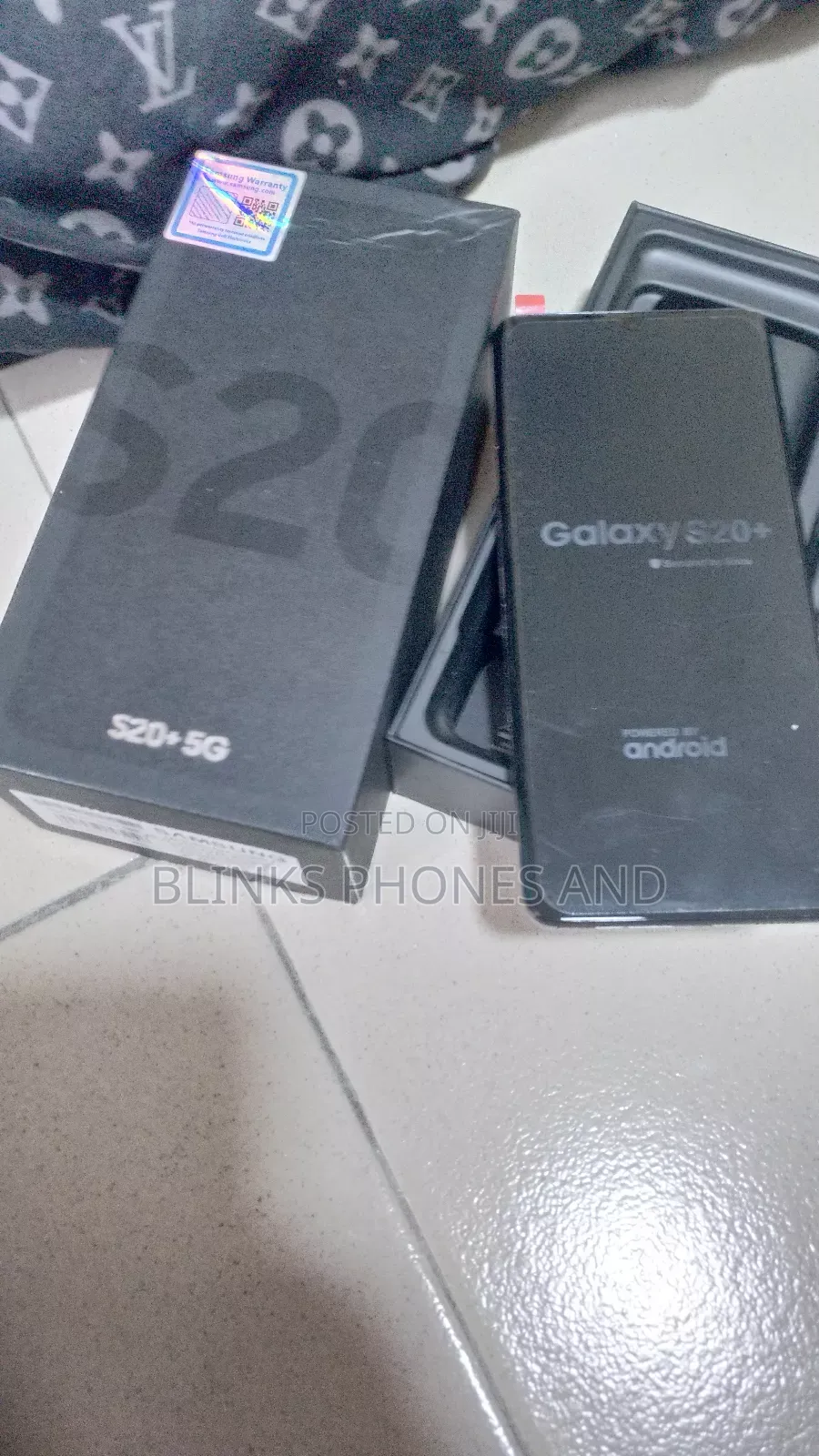 New Samsung Galaxy S20+ 5G 256 GB Black
