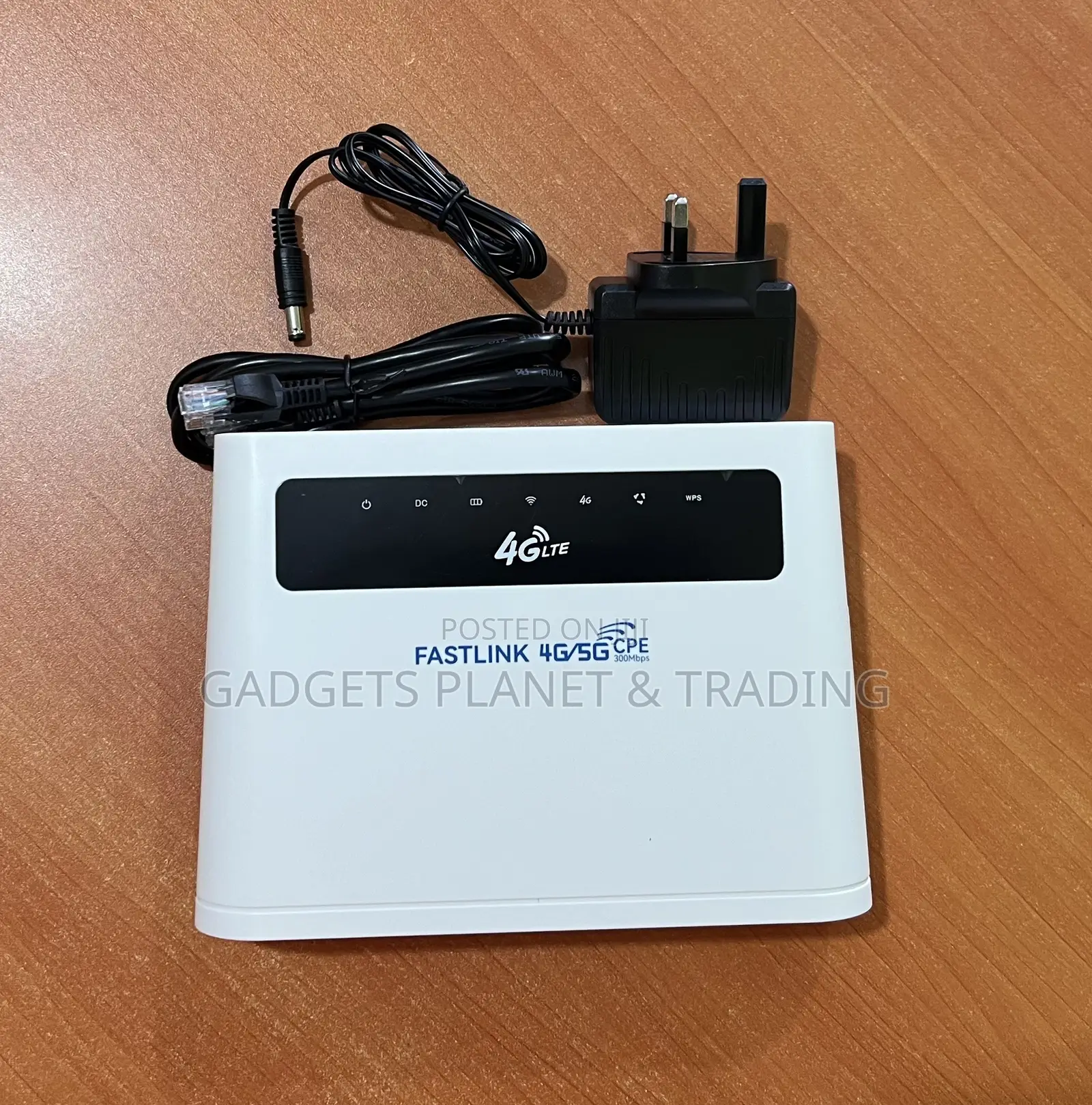 Fastlink LTE 4g/5g CPE Unified Rechargeable Router - 300mbps