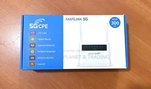 Fastlink LTE 4g/5g CPE Unified Rechargeable Router - 300mbps