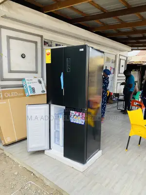 Shop Pearl PF-550BSS Side by Side Electric Fridge(337L).