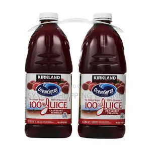 Kirkland Oceanspray 100% Juice Cranberry Blend 2.83l (Price165ghs Each
