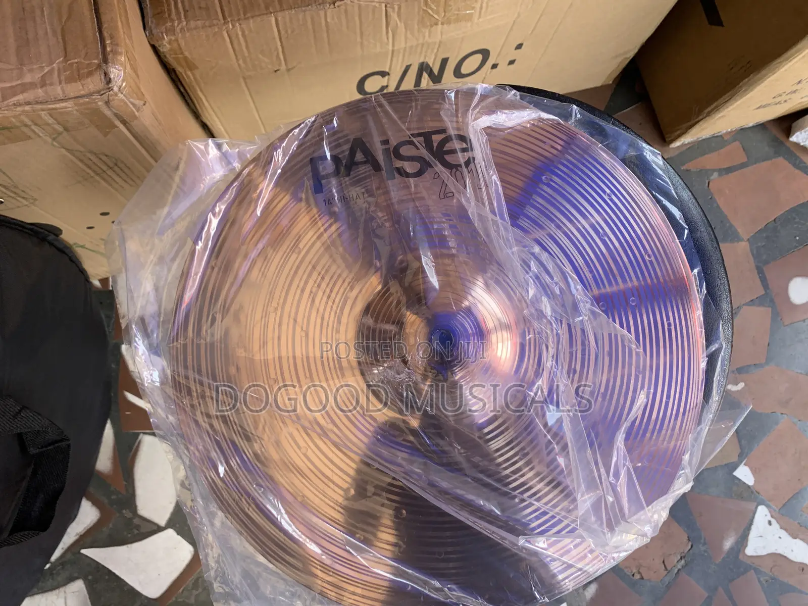 Paiste 201 Bronze 5piece Cymbals Set