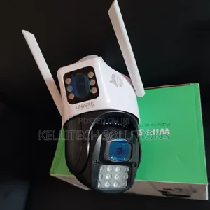Dual Lens CCTV Camera With Ethernet Port