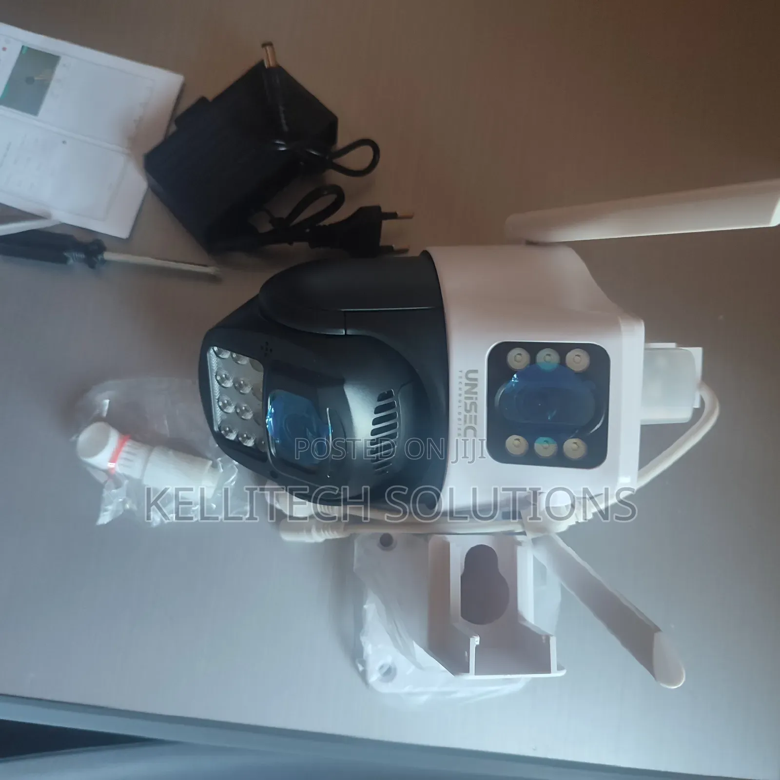 Dual Lens CCTV Camera With Ethernet Port