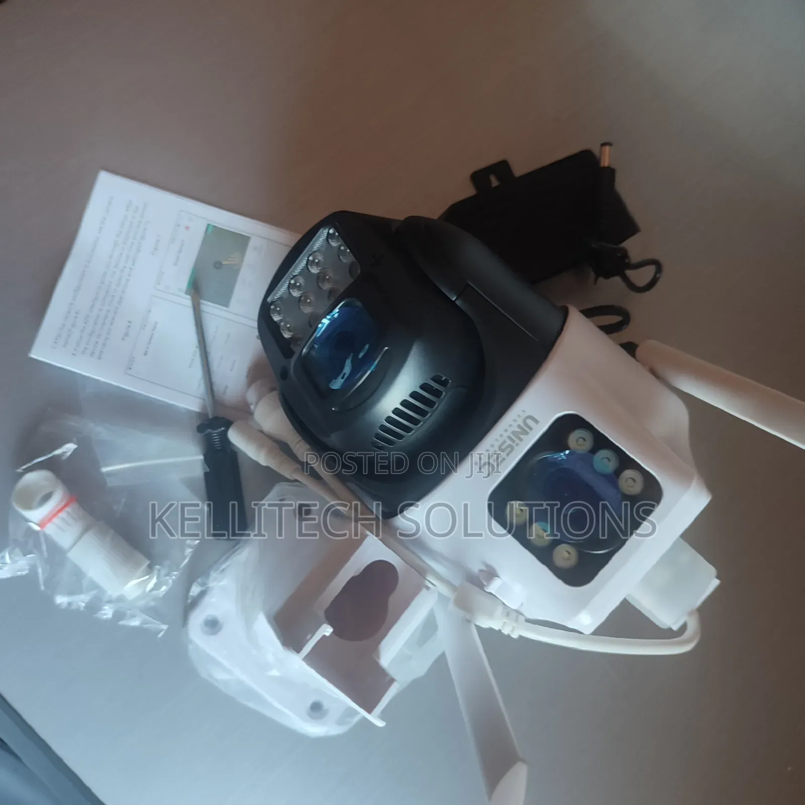 Double Lens HD CCTV Camera, 2in1