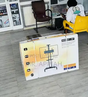 Durable and Affordable Tv Mount AVA 1500(Black).