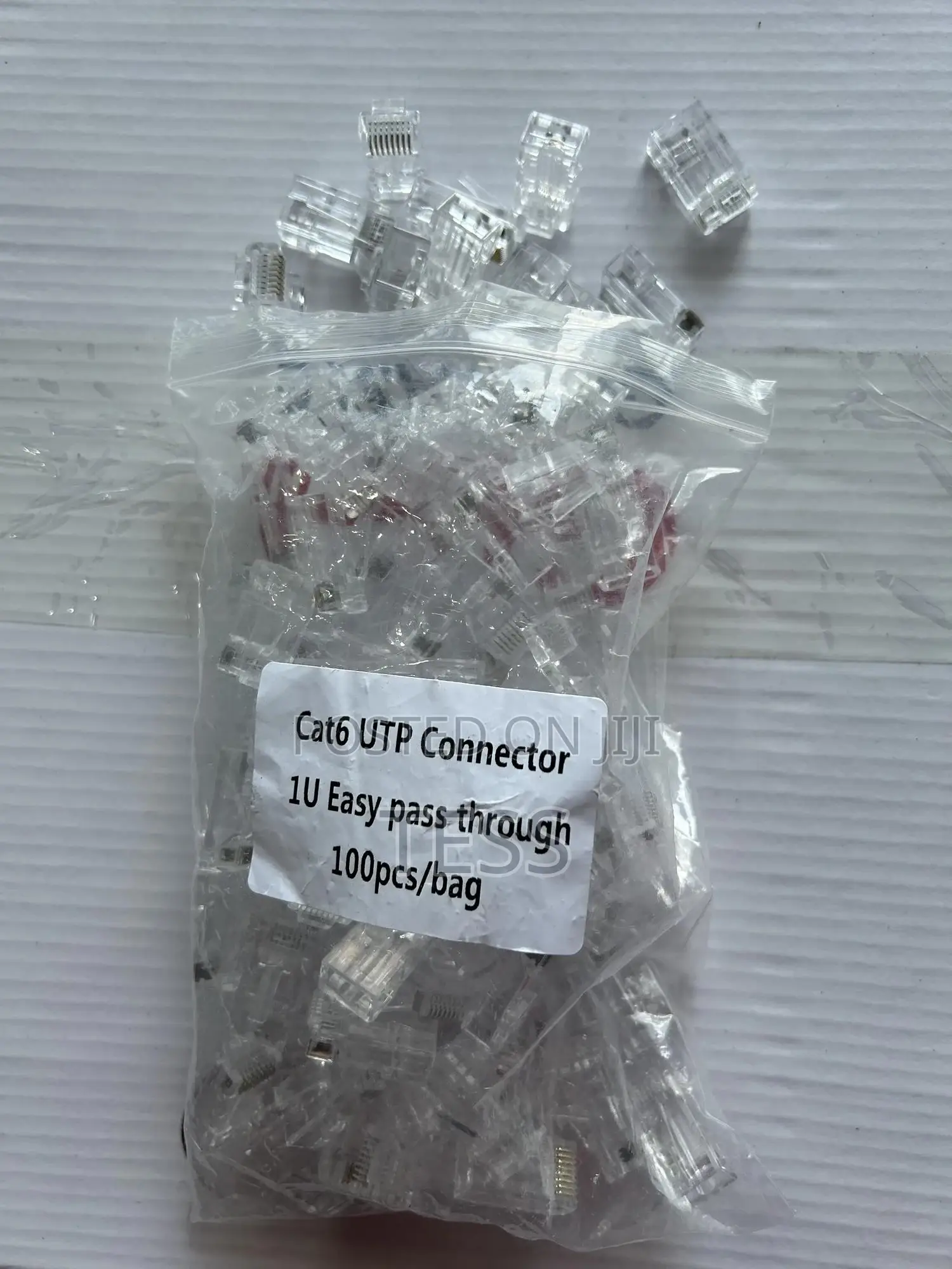 Pass Through RJ45 Connectors Cat6.