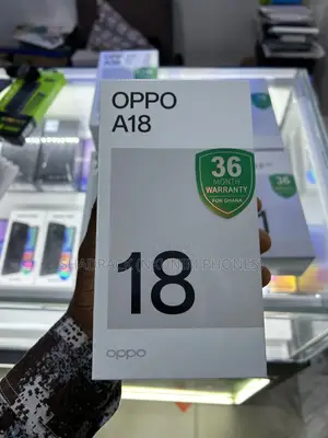 New Oppo A18 64 GB Blue