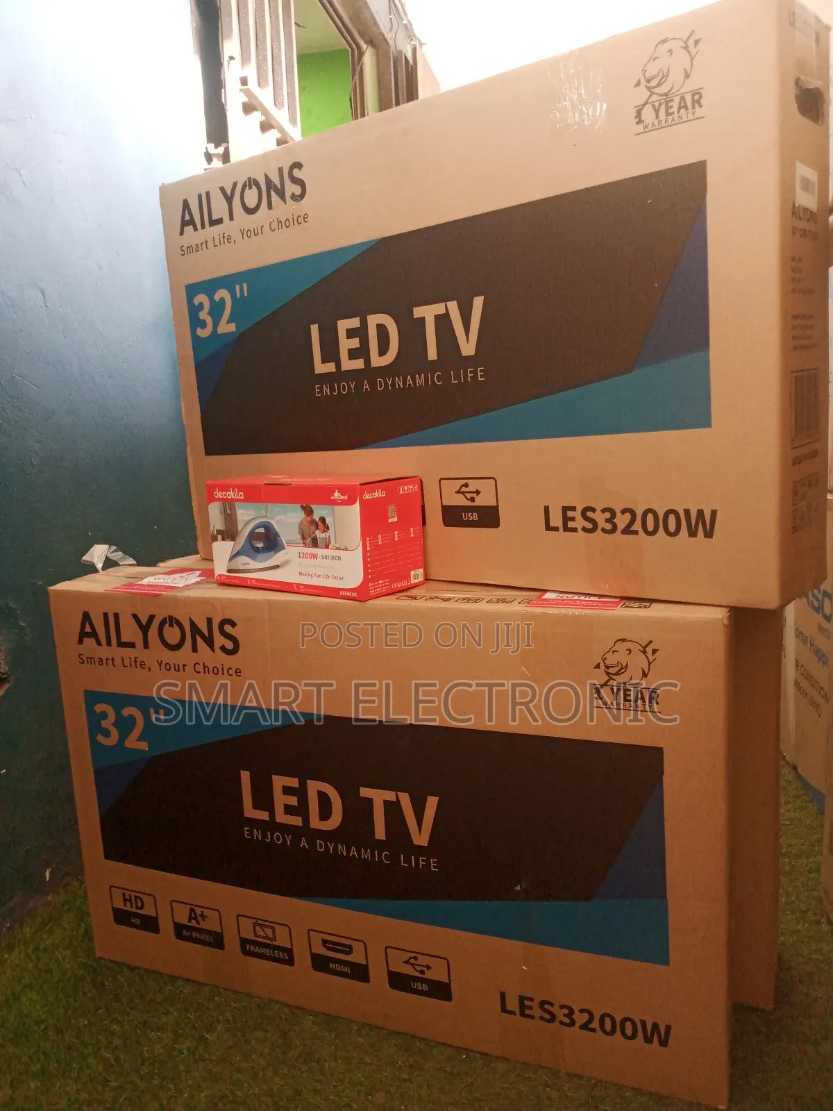 Ailyons Digital Satellite 2024LED Television Brand New