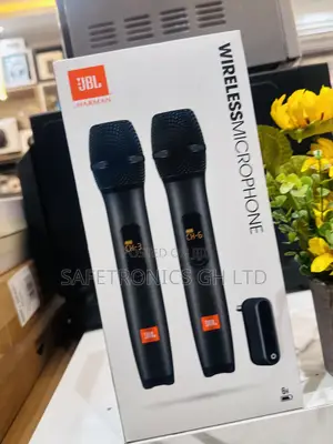 Authentic JBL 2 Set UHF Mic 300 Microphone 