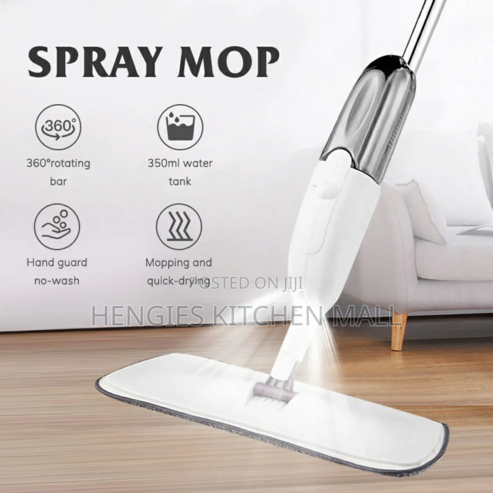 360° Rotating Spray Mop