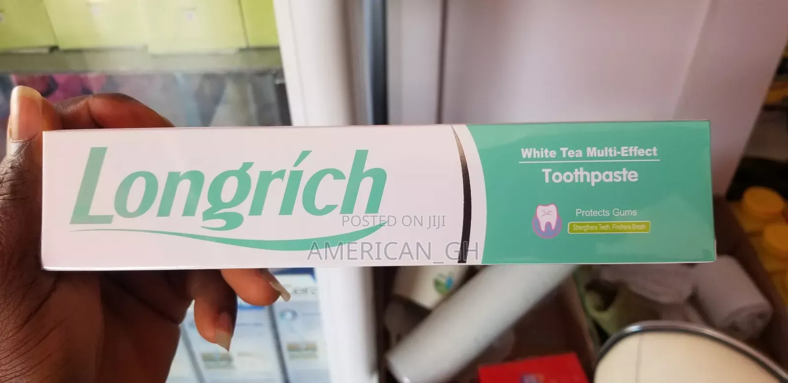 LONGRICH White Tea Multi-effect, Fluoride Free Toothpaste