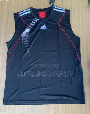 Adidas Black Sleeveless Top