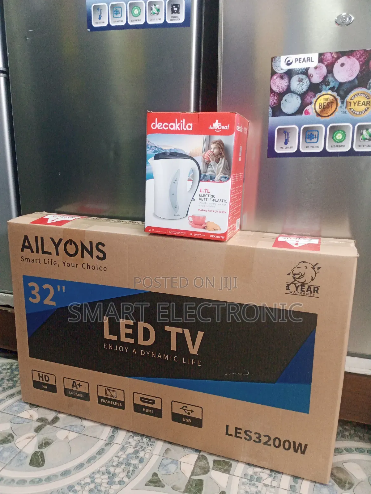 Ailyons One Year Warranty Digital Satellite New Television