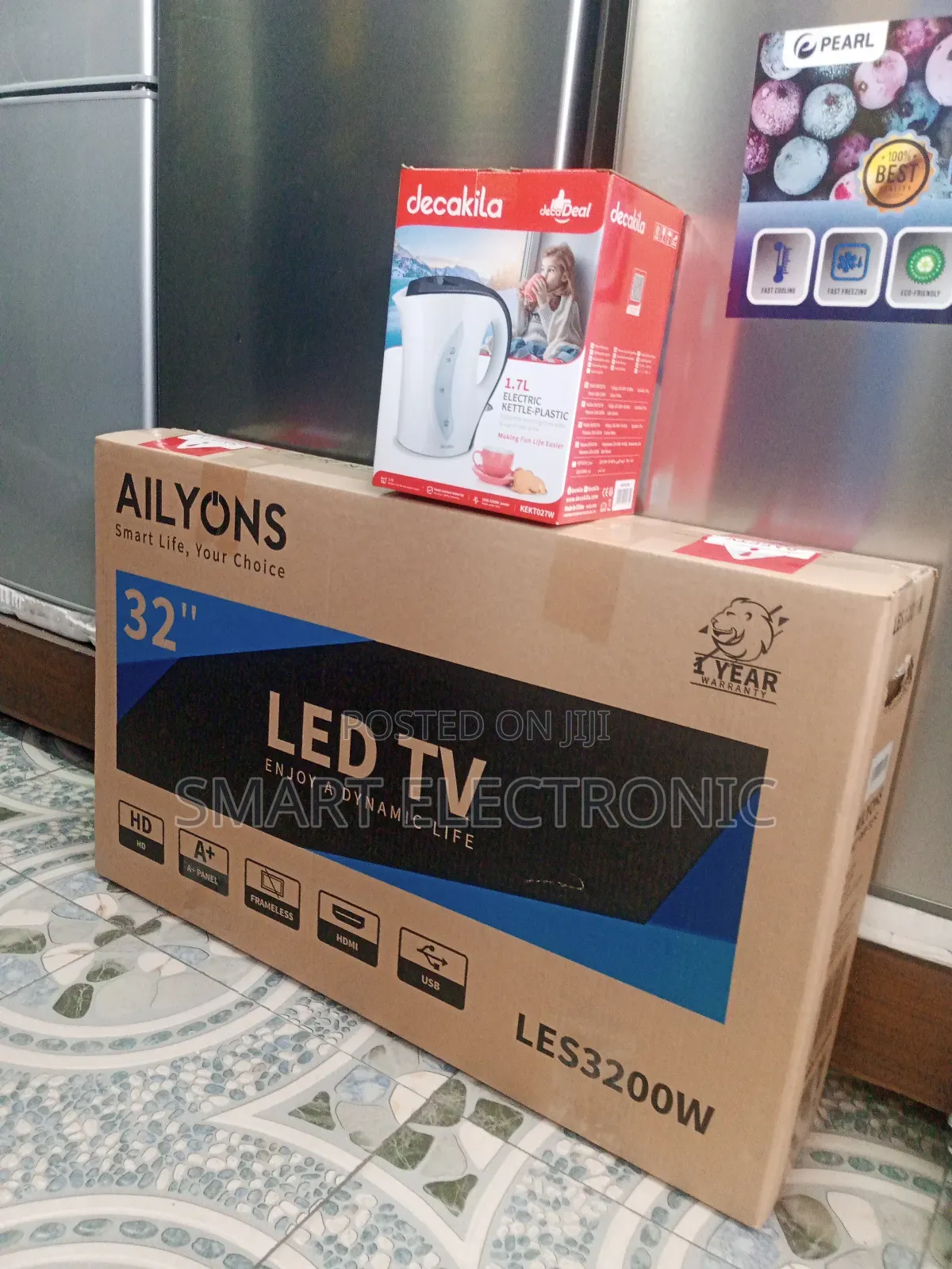 Ailyons One Year Warranty Digital Satellite New Television