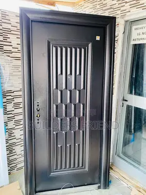 Standard Steel Single Security Door+All Accessories