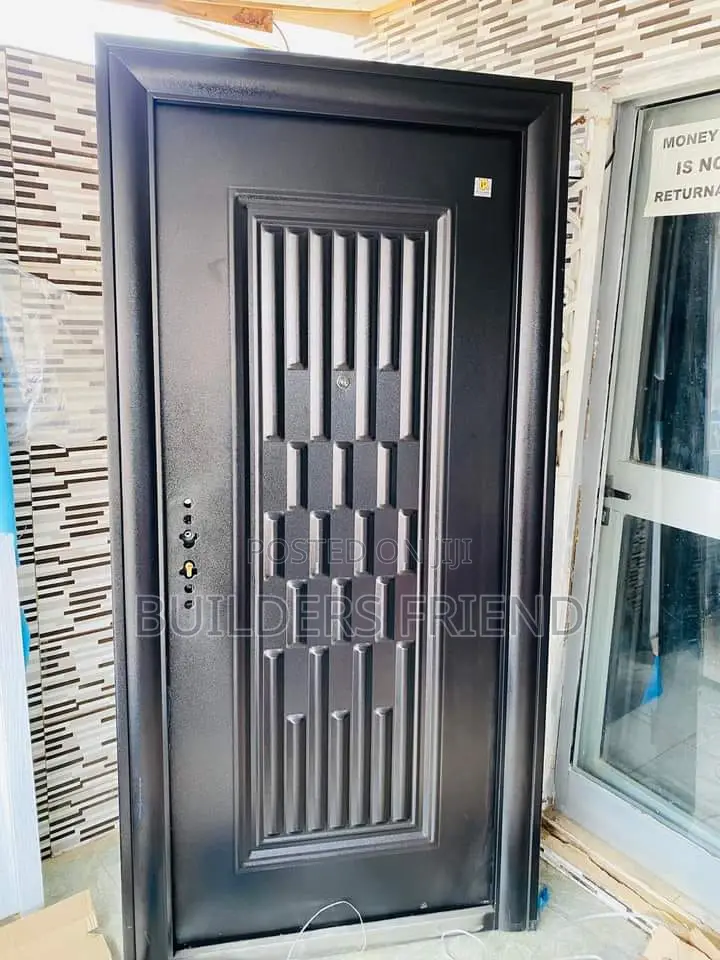 Standard Steel Single Security Door+All Accessories
