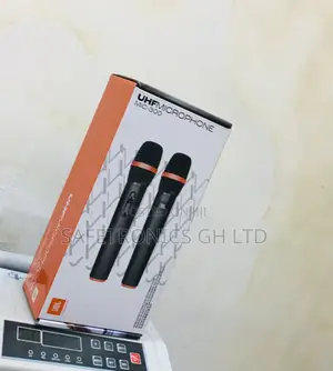 Authentic Black UHF JBL 2 Set 300 Microphone 