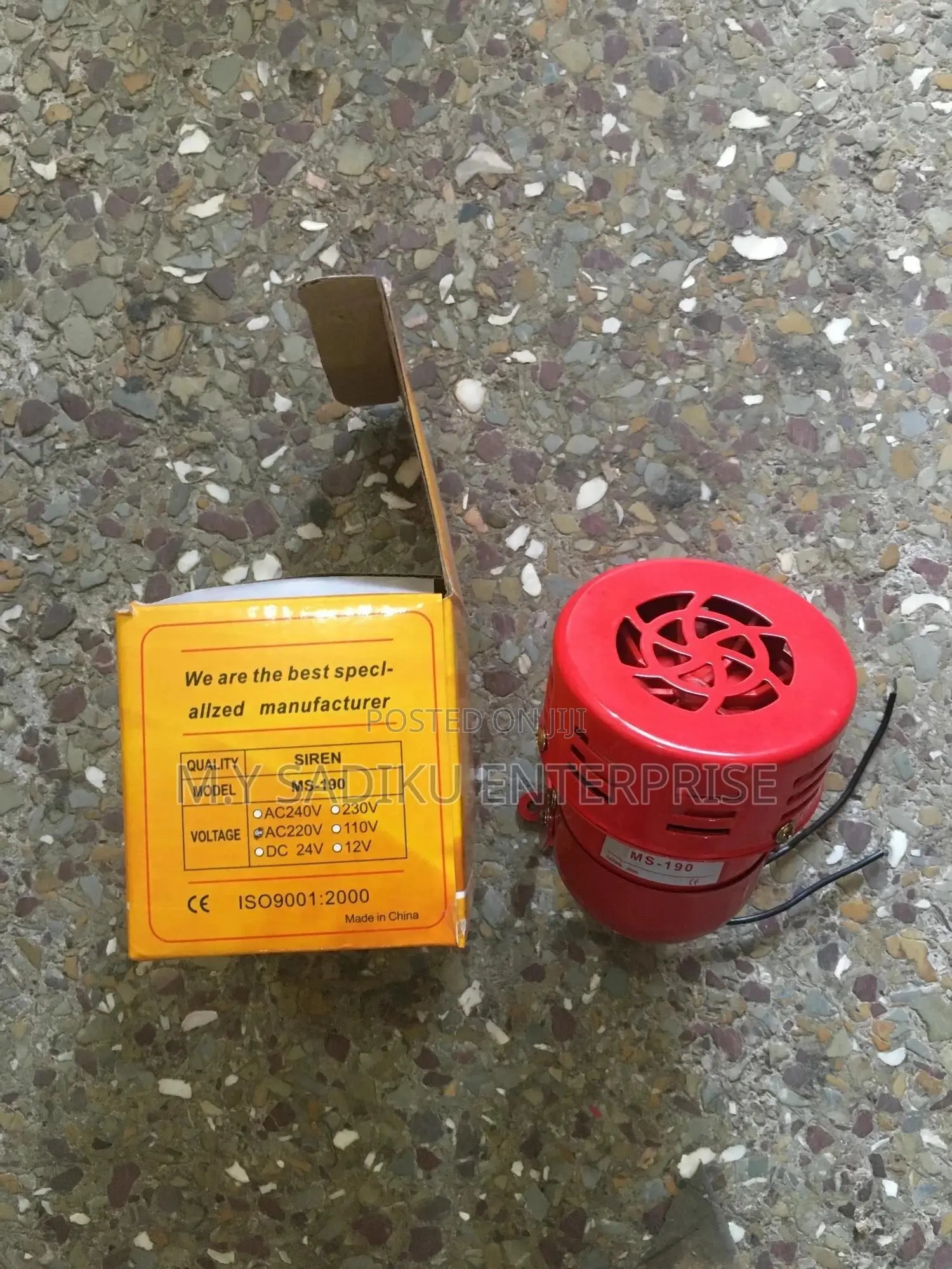 Fire/Security Mini Siren