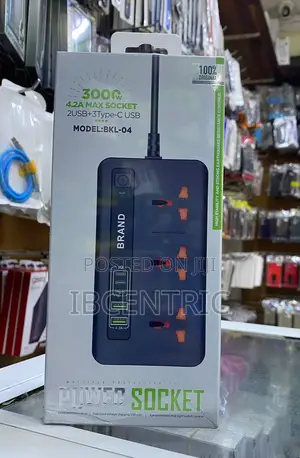 3- Port Power Socket