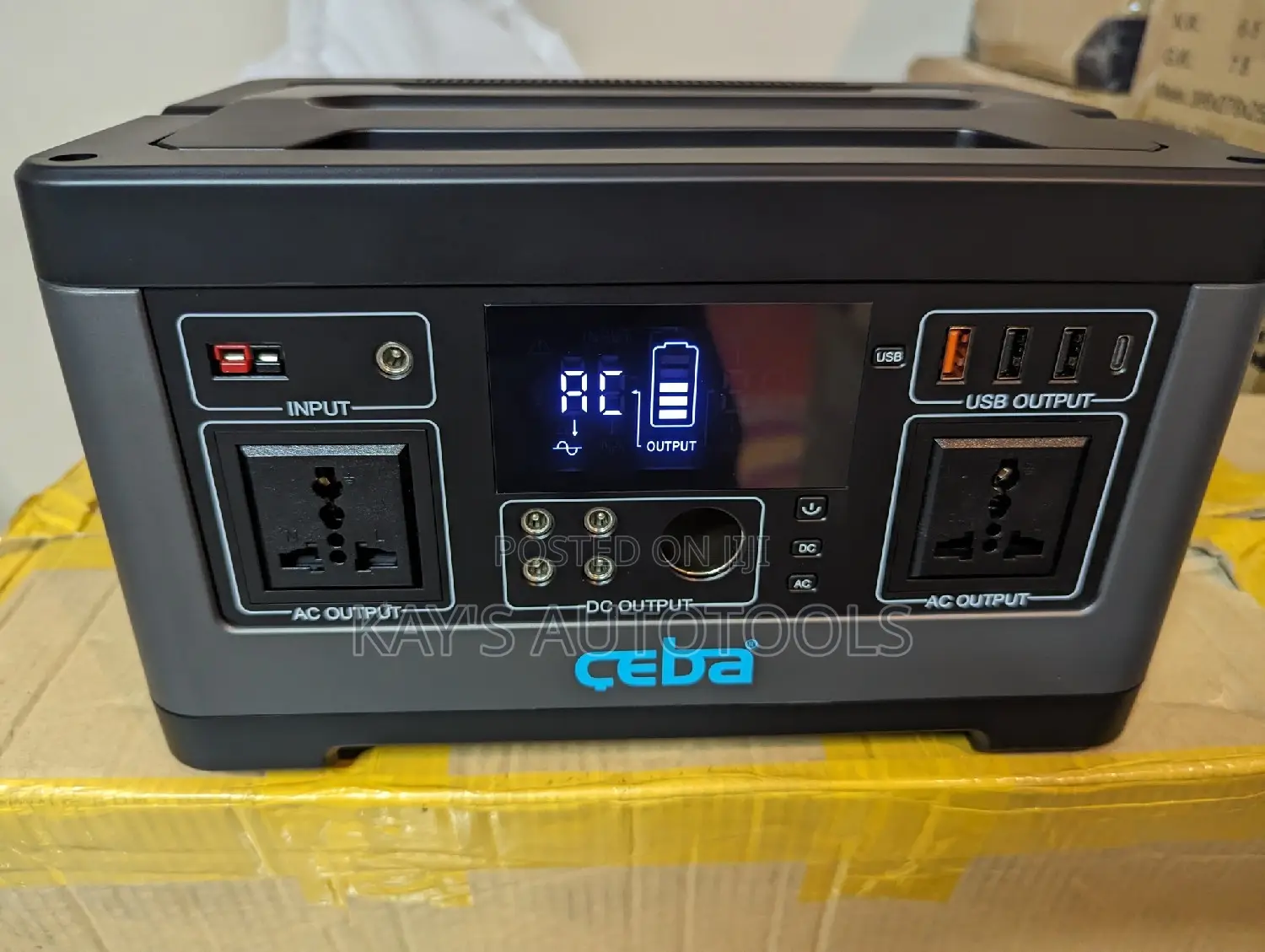 Ceba Powertank500 500w 484wh Portable Power Station
