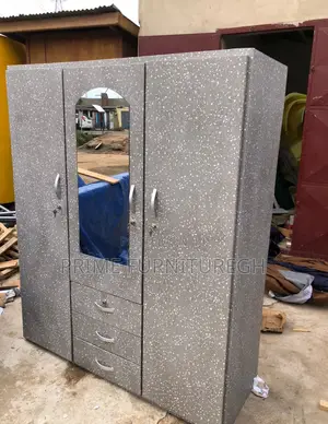 3 in 1 Wardrobe With Dressing Mirror