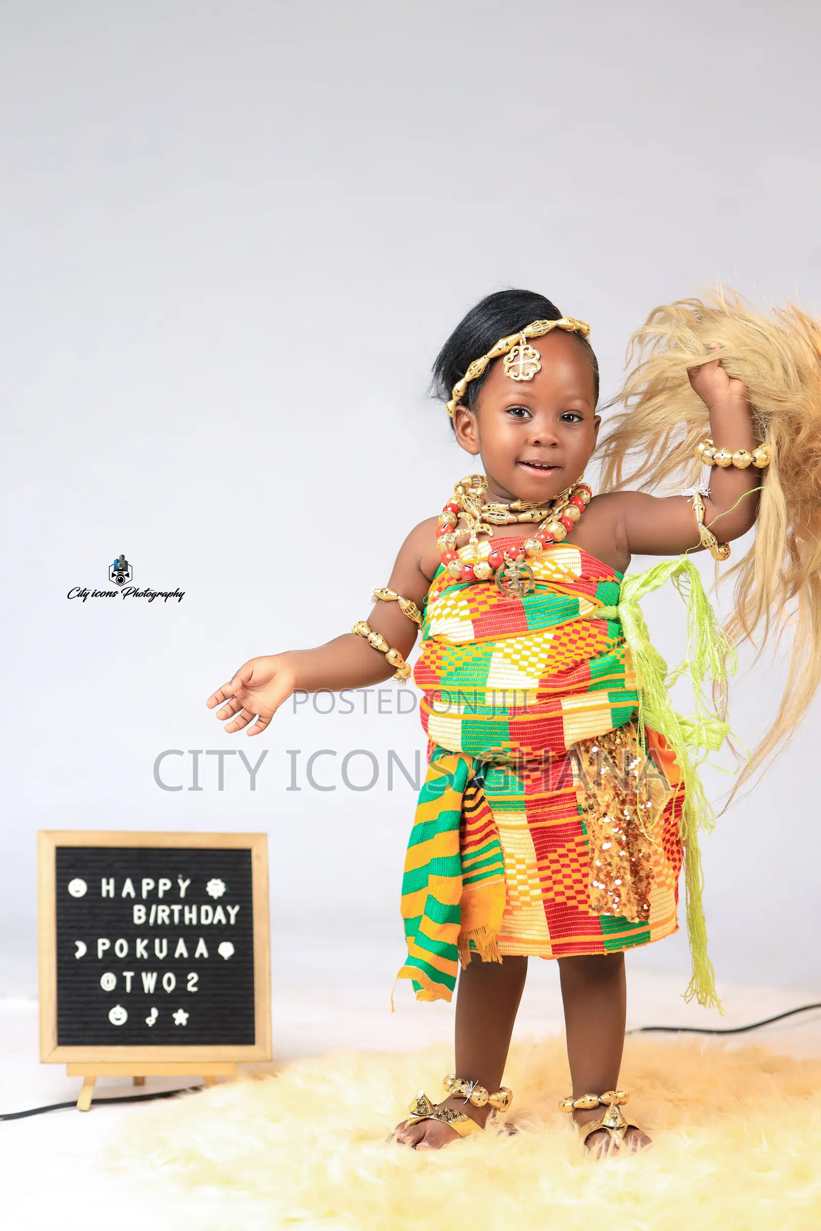 Kids Birthday Photoshoot in Kumasi